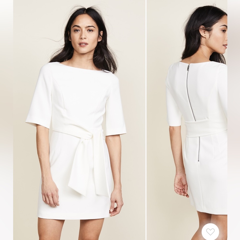 Alice + Olivia Virgil White‎ Dress Size 0